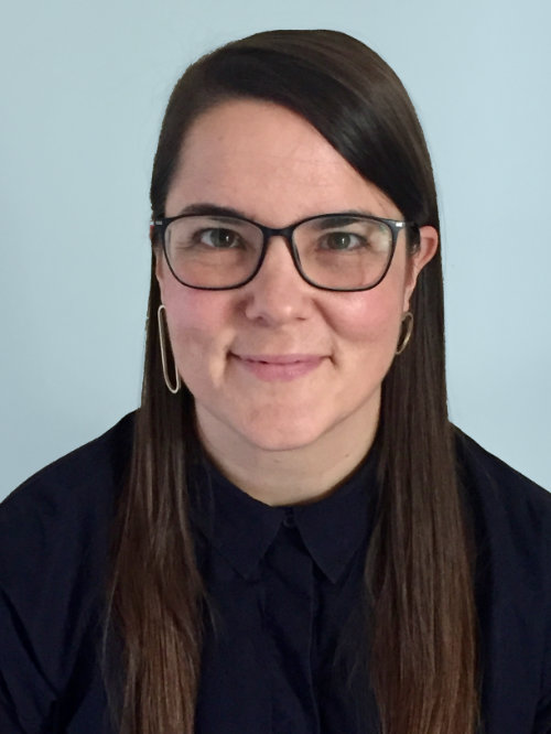 photo of Meaghan Johnson in a blue shirt